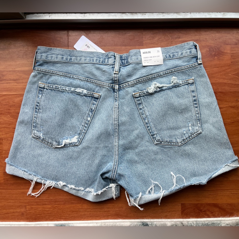 NWT AGOLDE Parker Long Short with Cuff 31